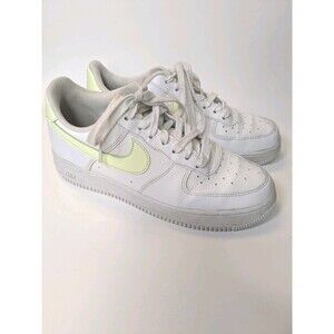 Nike Air Force 1 Low ’07 Sneaker Barely Volt Women’s 10 / Men’s 8.5 315115-159
